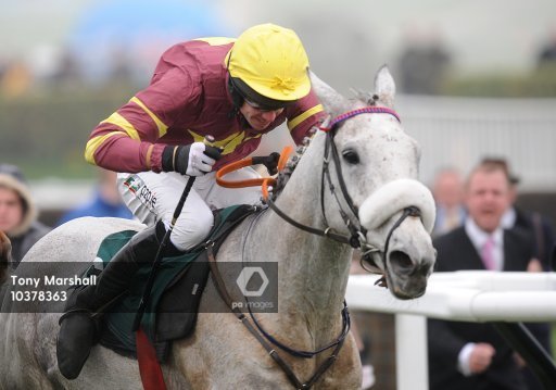 AnaglogsDaughtr's tweet photo. 16th Mar 2011
@gelliott_racing  Chicago Grey &amp; @DerekOConnor82  (right) jumps ahead of Beshabar ridden by Tom David on their way to victory in the 141st Year Of The National Hunt Chase Challenge Cup (@amajox  Riders' Novices' Chase) on Ladies Day, during the Cheltenham Festival https://t.co/m4kauC8qAJ