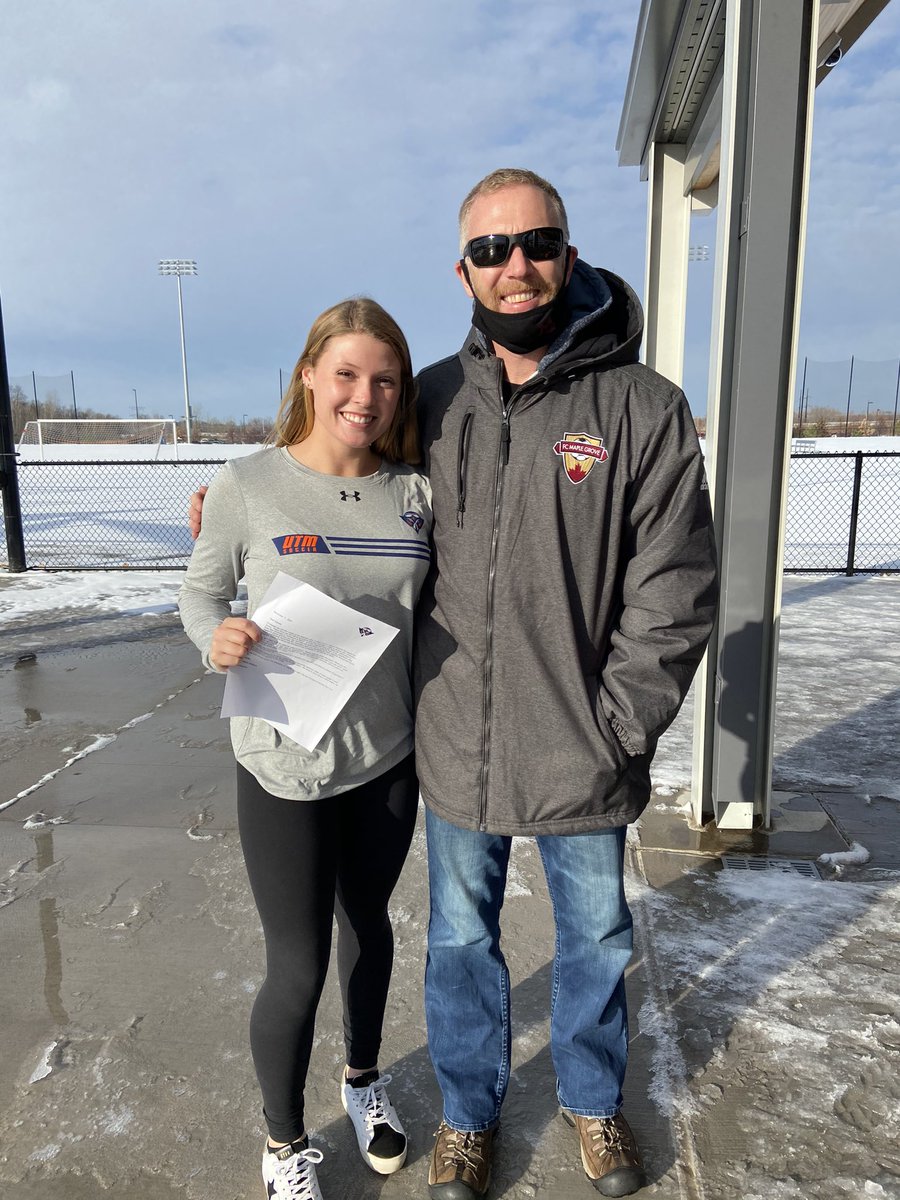 mggirlssoccer's tweet photo. Congrats to senior @HannahZahn_  on signing her NLI to play soccer at University of Tennessee Martin! They're getting a special player and person. Your Crimson family is proud of you. https://t.co/T3ypLmvti2