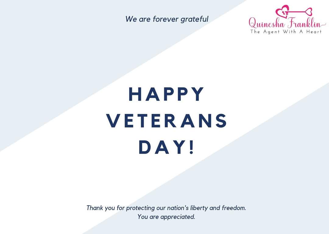 movinguprealty's tweet photo. Happy Veterans Day!

#theagentwitha💕 #veteransday2020 #wesaluteyou https://t.co/o9n5IAgWjU