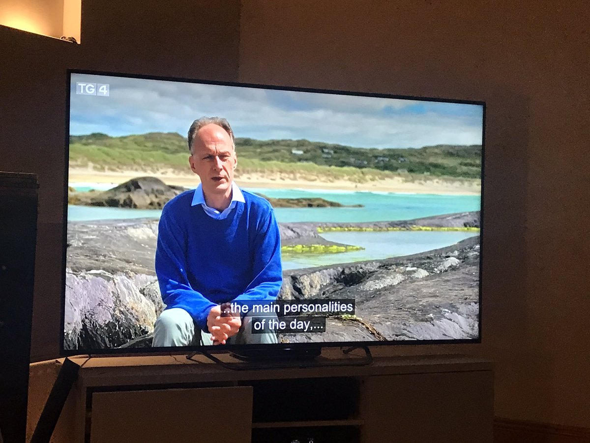 Utterly absorbing and superb film on Charles De Gaulle’s sojourn in Ireland after he left office from TG4. 
Funny and poignant in equal measure.