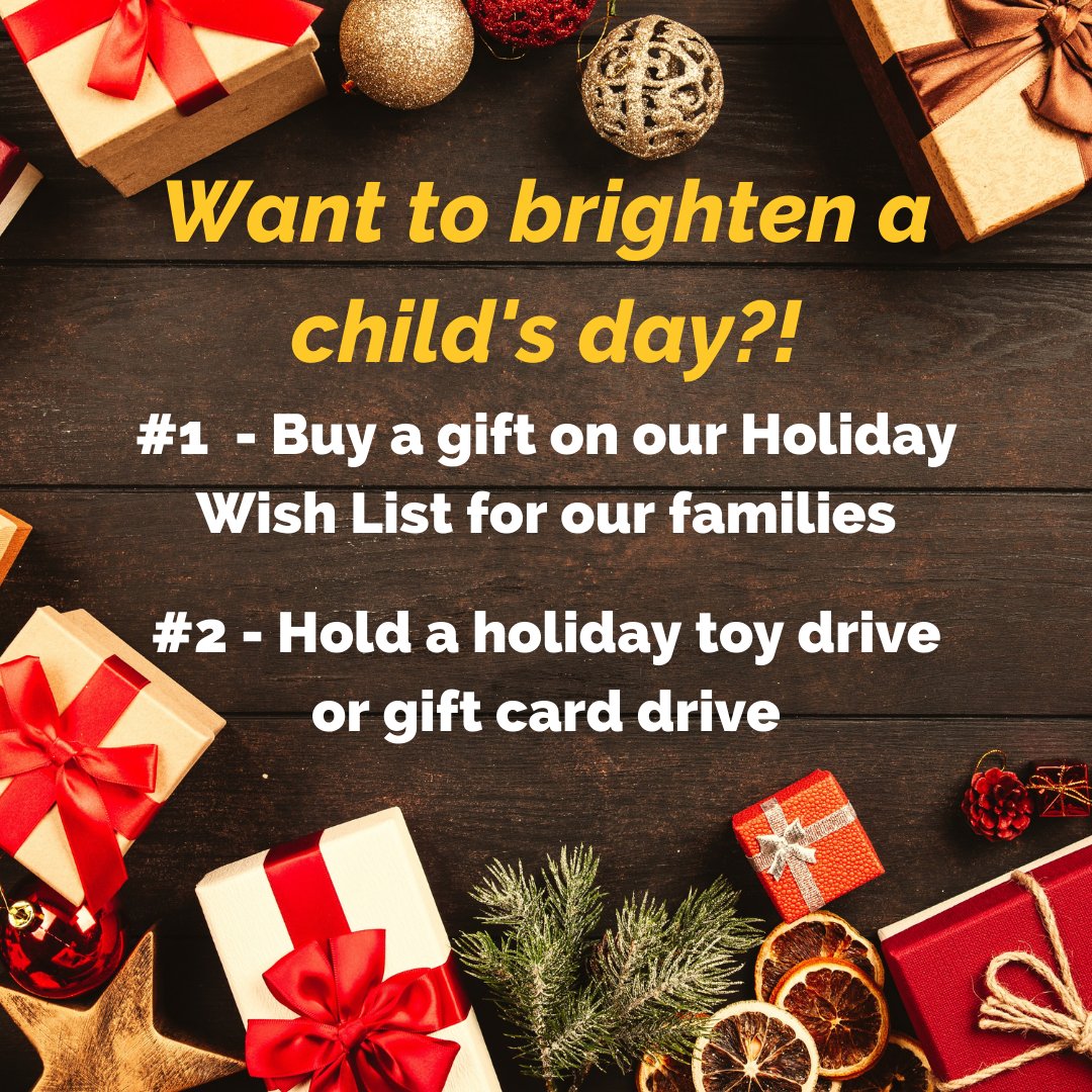 RMHCLasVegas's tweet photo. Want to bring a smile to a child’s face this Christmas?! Take a look at the items on our Holiday Wish List, and either buy a gift for a child, or hold a toy or gift card drive! Donations are accepted at the House through Dec. 14. Wish list: https://t.co/7qdHm9UjFS https://t.co/ndgNxmcXNL