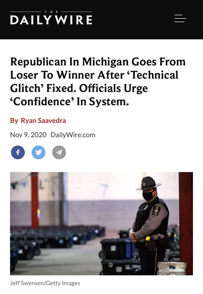 Some Republicans have pointed to voting and vote-counting issues in five counties in Michigan and Georgia.The Dominion software was used in only two of those counties, and in every instance there was a detailed explanation for what had happened.