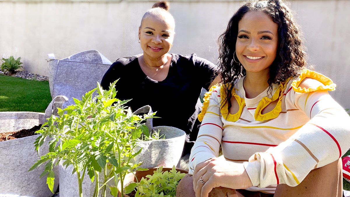 TrulyMaybe's tweet photo. Introducing… The Queen of Green! My mom, Carmen, is here to share her gardening guidance and time-tested tips to help your plants thrive 🌱 https://t.co/IfJYh0SyOO #reallytrulymaybe  #gardeningtips https://t.co/ScVWu3KuQ2