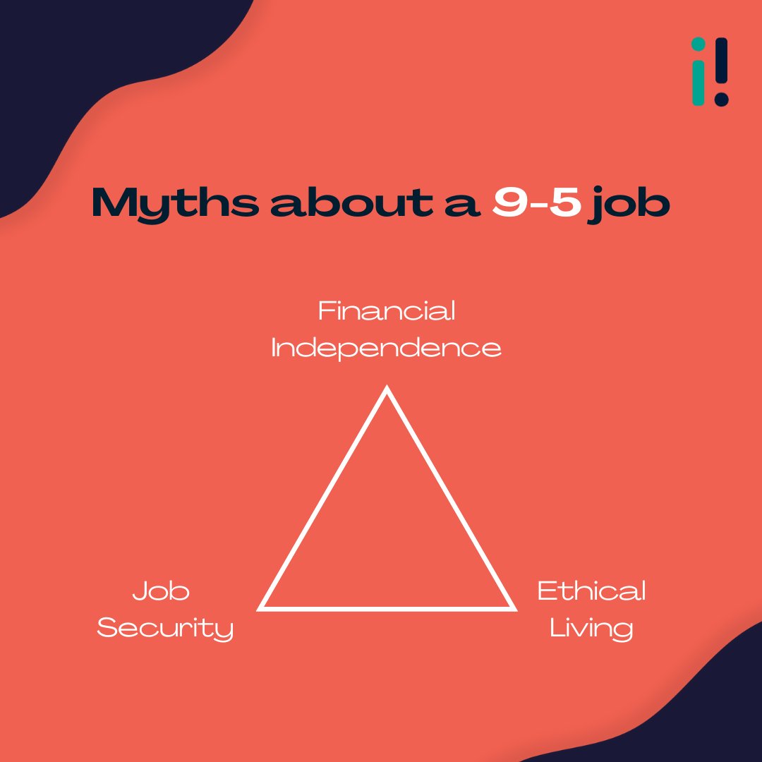 Do you work in a 9-5 job? Does it cost you your well being?  
Join the club! Because it is exactly how we felt, before we decided to get out of this Bermuda triangle &amp; into a life &amp; career that aligns with our values &amp; goals.   
Contact us to know more: zcu.io/3REq