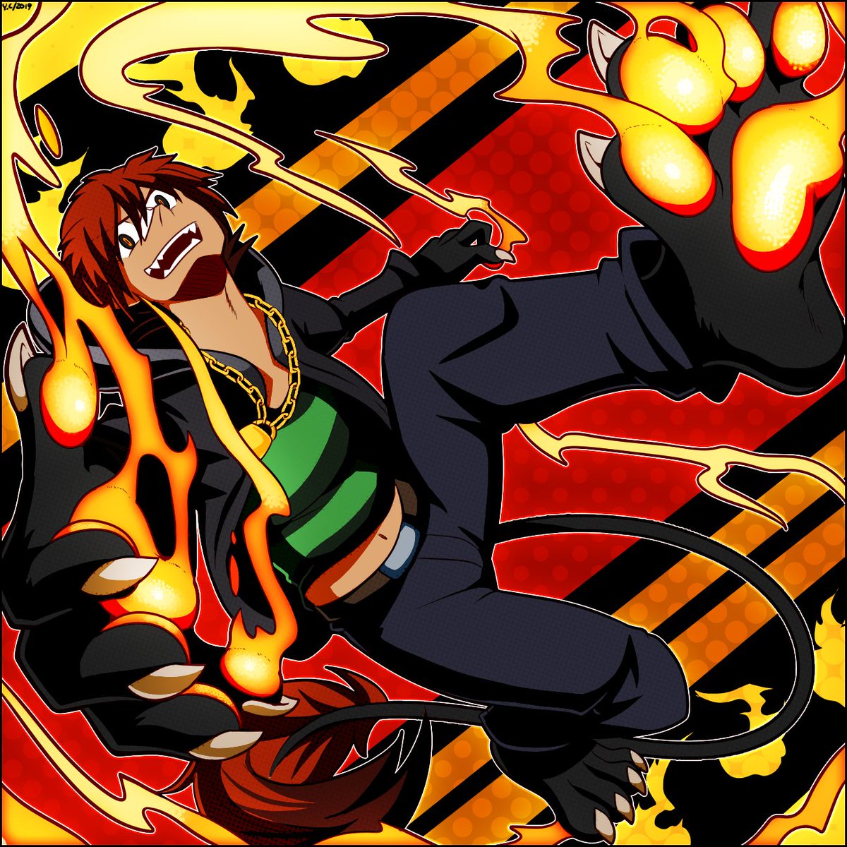 Felt like trying this out (while I have time to answer these ofc) - with my impboy Max! ;)