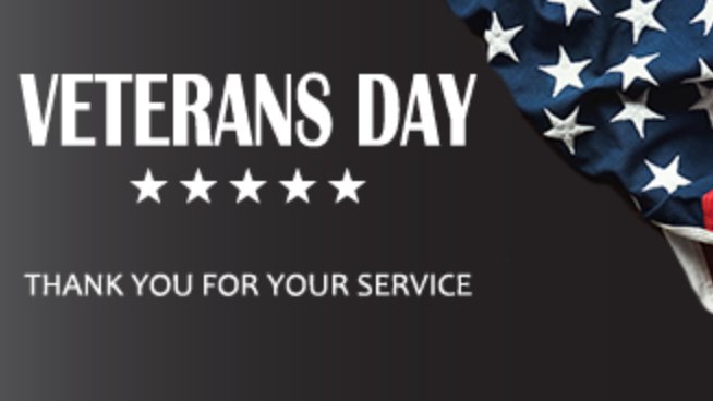 We are thankful for all the veterans, today and every day! 

#veteransupport #thankaveteran #VeteransDay
