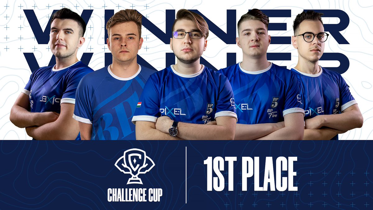 BudapestFive's tweet photo. Megnyertük a GameBuddy Entertainment által szervezett @ChallengeCupTV-ot!
Köszönjük szépen a szavazatokat és a bíztatást, ti is csapattagok voltatok!
@kolorCSGO @cooliocsgo @torzsics @korycsgo @fleavcs @gabesson1 & @ixikee
#kingsneverdie #letsgobp5 https://t.co/5CjzSuLt6k