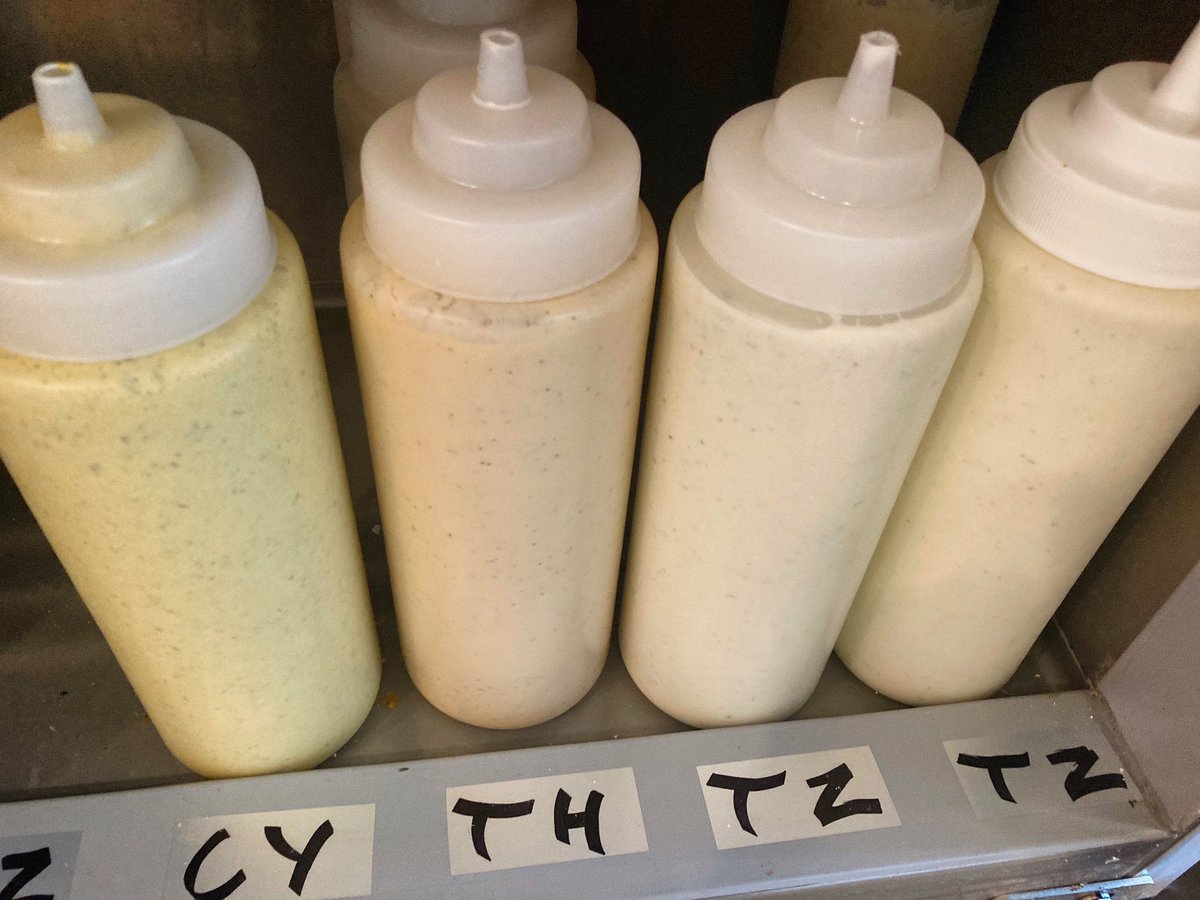 TabbouleeCraze's tweet photo. What’s your fav? Curry Yogurt, Tahini, or Tzatziki 🤩 https://t.co/Ado6wCIM7a