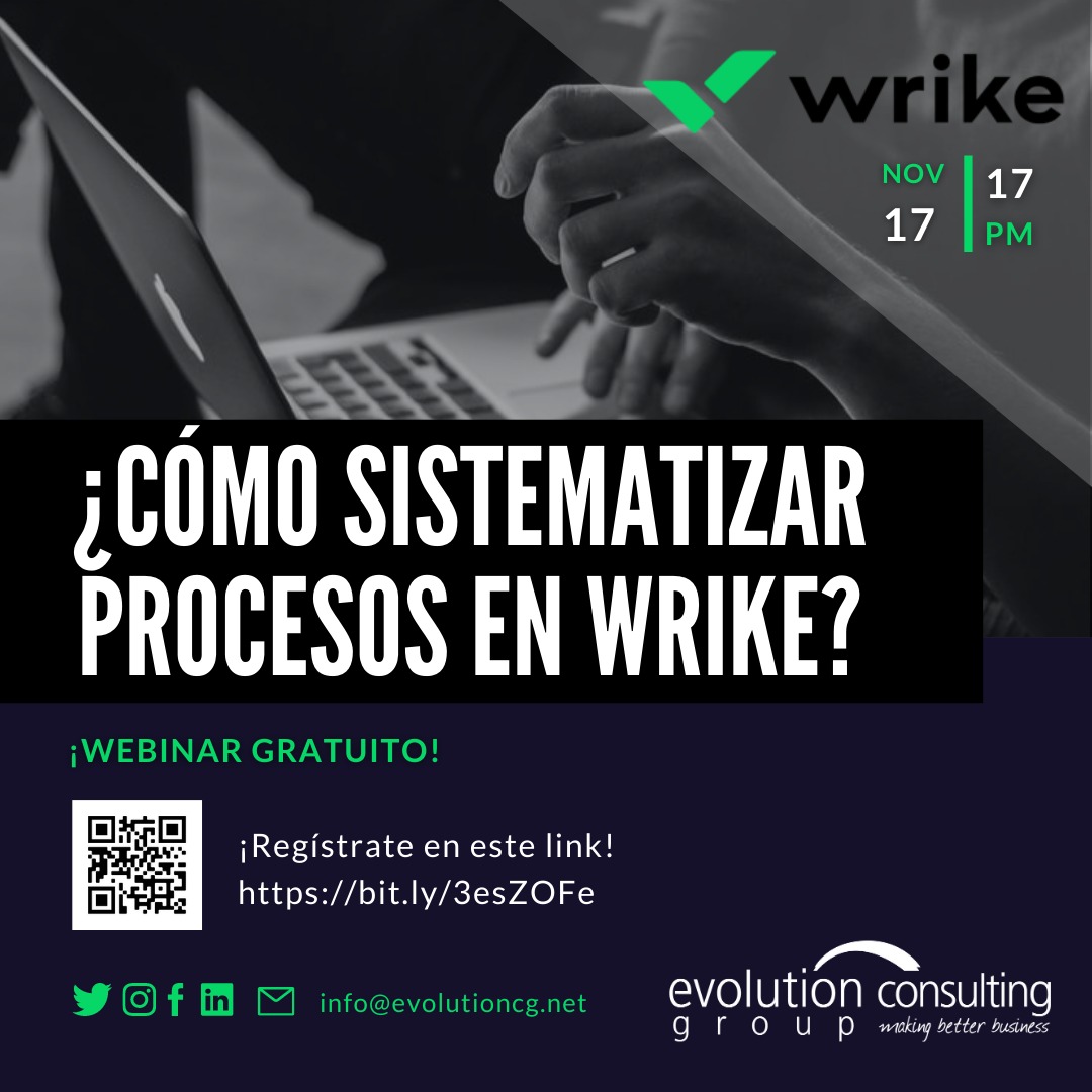 evolution_cg's tweet photo. ¡Programa de Webinars de Productividad con Wrike!
Martes 17:00 pm GT/MX
-17 de noviembre: Sistematización de Procesos
- 24 de noviembre: Gestión de Proyectos
- 1 de diciembre: Gestión de Marketing
- 8 de diciembre: Gestión de Talento Humano
Regístrate: https://t.co/La1DoIZ3ye https://t.co/s17PFiDUzV