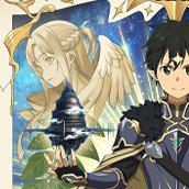 VenusStacia's tweet photo. THE NEW KIRITO😍😍😍 
Asuna's statue next to him omg that's so cute??????😍😍 https://t.co/Izi0PFz0j6