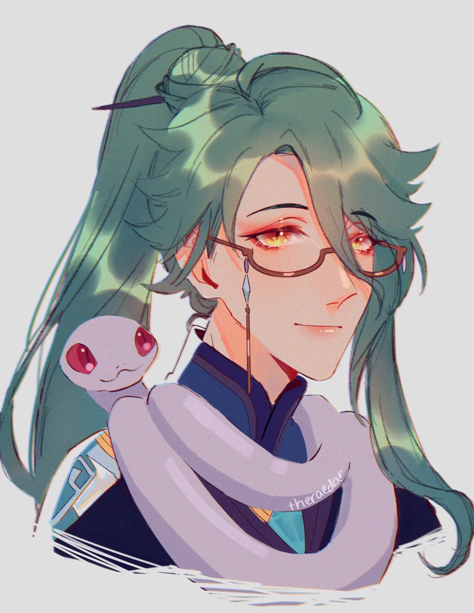 high ponytail baizhu just looks like nikkari tkrb