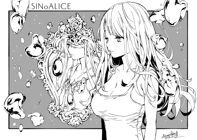 【シノアリス第8話(後編)配信】
本日最新話が配信されまスタ。
「悲哀ノ夢(後編)」よろしくデス。
私の担当さんが今回の話を読んで
「初めてスノウが好きになりまスタ」
と申しておりましたわ。

ラクガキは人魚姫↓
「私が本当に望むもの…それは」
#シノアリス
#マンガup 
