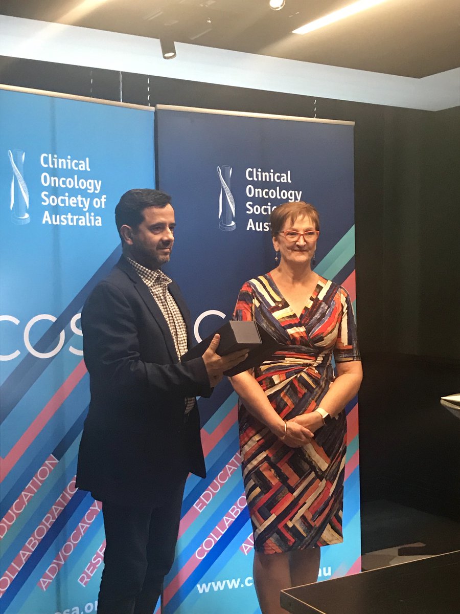 COSAoncology's tweet photo. Congratulations @SanchiaAranda on receiving the 2020 Tom Reeve Award, recognising your outstanding contributions to cancer care &amp; control 👏👏👏

An inspiring oration reminding us of how stepping outside our lane can provide care &amp; commitment to better outcomes for all. https://t.co/TudIHywbtT