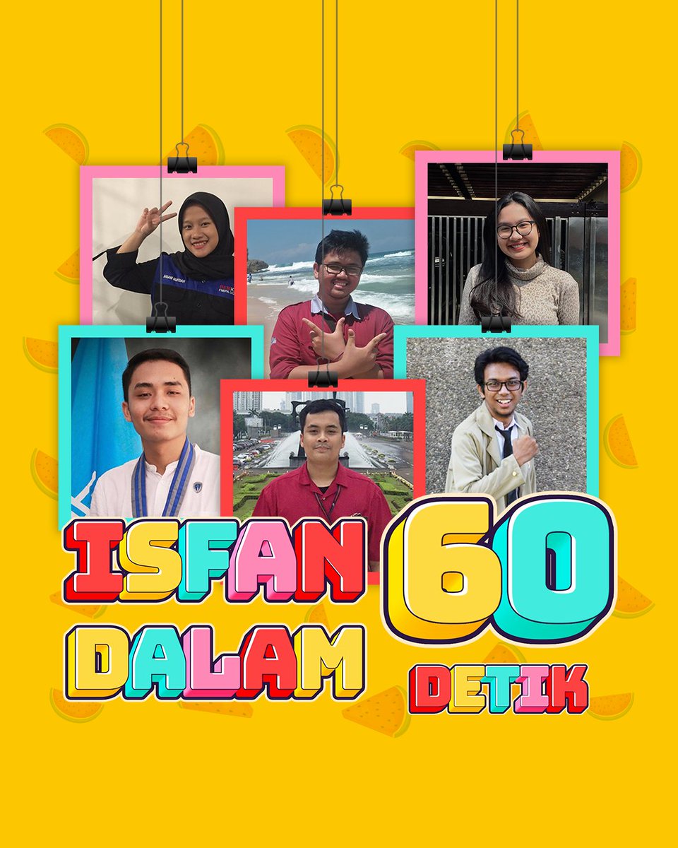 mipaisfun's tweet photo. [ISFAN DALAM 60 DETIK #2]

Hola warga MIPA, gimana kabarnya?
Kemaren udah dengar kan, gimana cerita teman-teman Isfan tentang Isfan?

Nah, hari ini ada yang mau cerita lagi nih. Ada siapa aja ya? Apa yang mereka ceritain ??

Yuk, langsung cek videonya!

https://t.co/1lTkETciOU https://t.co/FXceLY5YUy