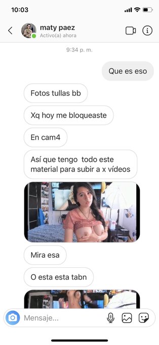 Vean las amenazas de este usuario en Instagram https://t.co/ABTRkv30Zu<a href="/tag/fun"class="tags"><span>#fun</span></a><a href="/tag/domingo"class="tags"><span>#domingo</span></a>