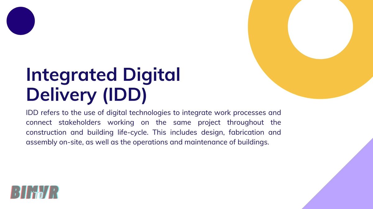 Integrated Digital Delivery (IDD)