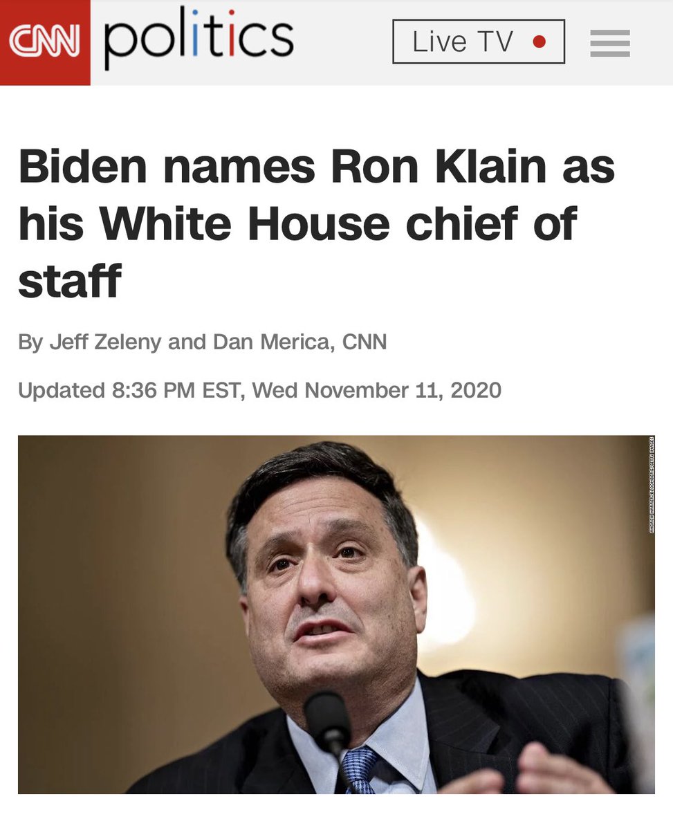 Cernovich's tweet image. Biden’s chief of staff has some interesting views on elections.