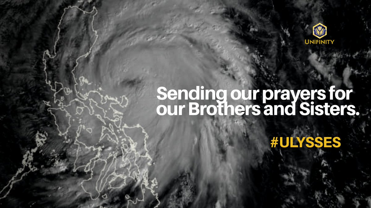unifinity_tech's tweet image. Sending our Prayers to all Families in the Philippines. 
#UlyssesPh #Ulysses #unifinity