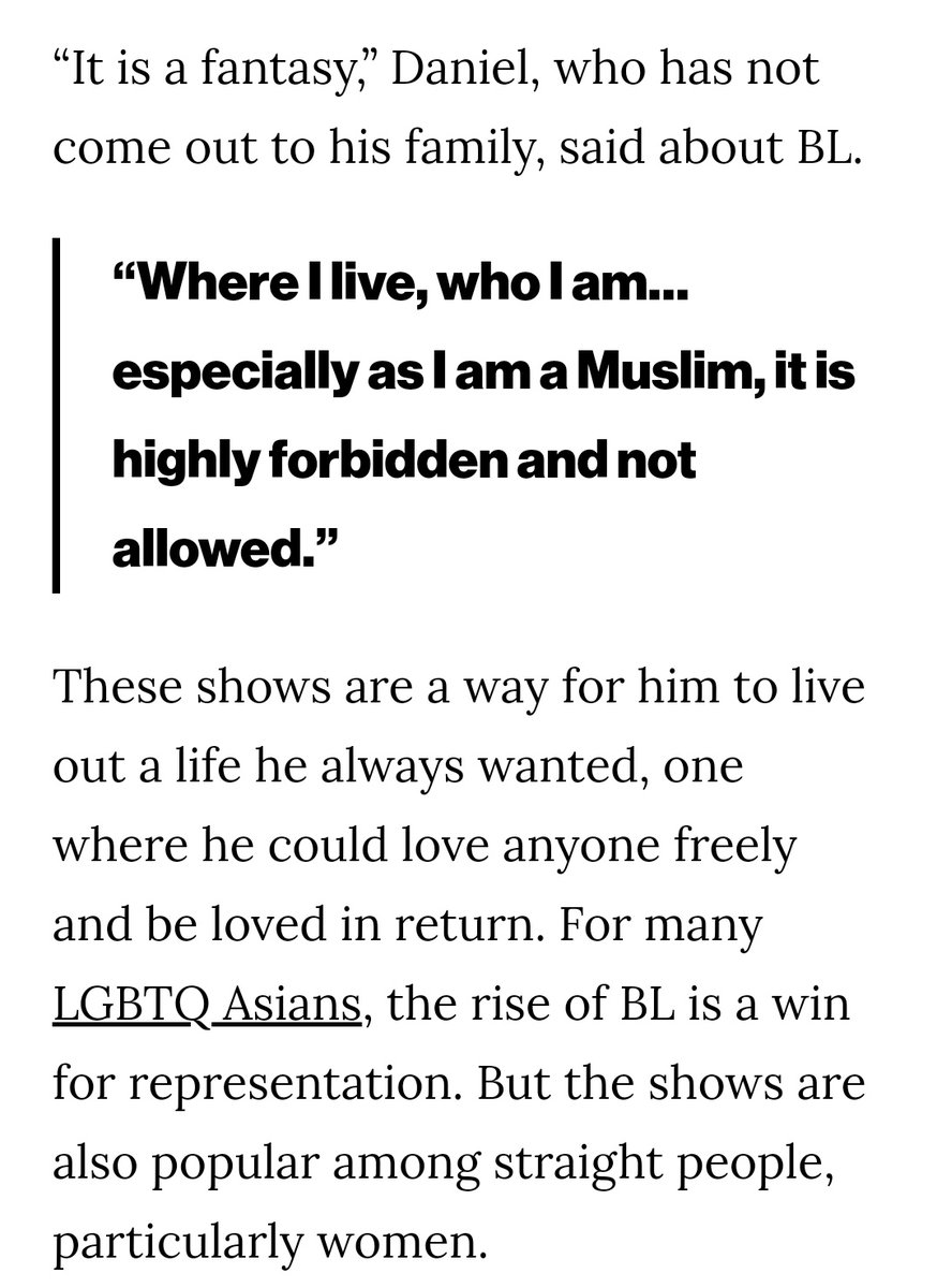The two distinct sides of boys love genre.Full article:  https://www.google.com/amp/s/www.vice.com/amp/en/article/qj4k55/boys-love-tv-asia-trend-lgbtq-2getherIs BL a representation or a bunch of stereotypes with problematic sexual fantasies?