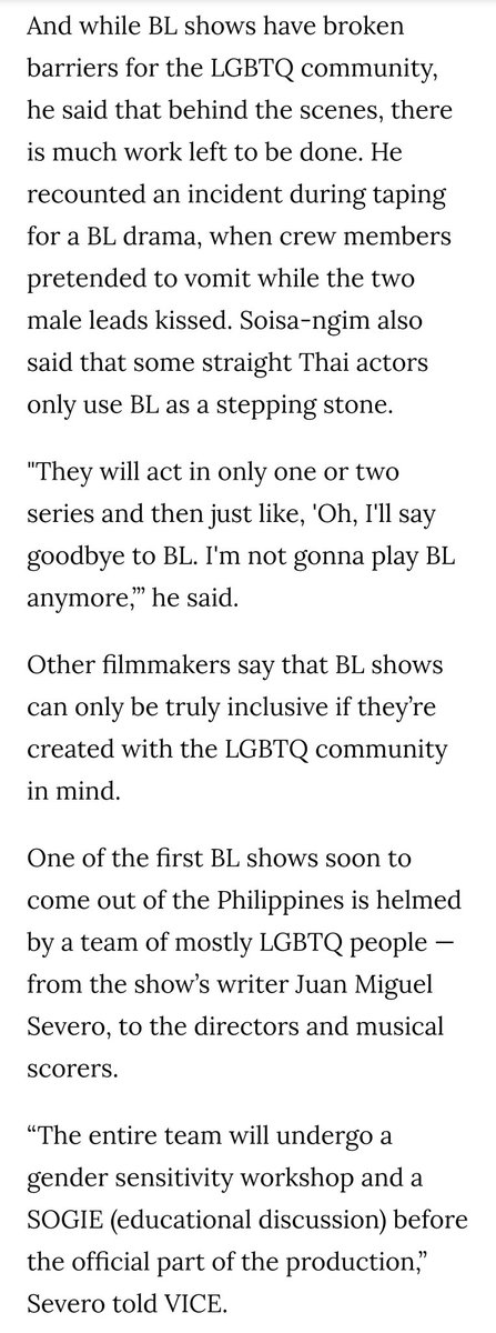 The two distinct sides of boys love genre.Full article:  https://www.google.com/amp/s/www.vice.com/amp/en/article/qj4k55/boys-love-tv-asia-trend-lgbtq-2getherIs BL a representation or a bunch of stereotypes with problematic sexual fantasies?