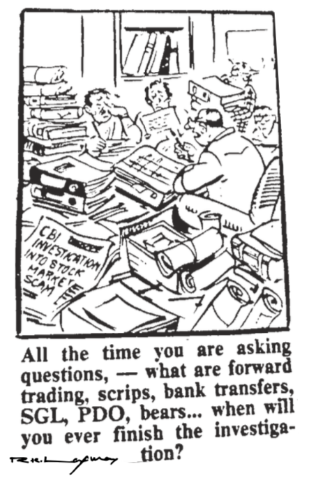 Many who binged watched  #scam1992 be like this... all the questions they are asking... yes,  #HarshadMehta was not the only scamster and even our source went through hell ...  @Moneylifers  @LaxmanLegacy