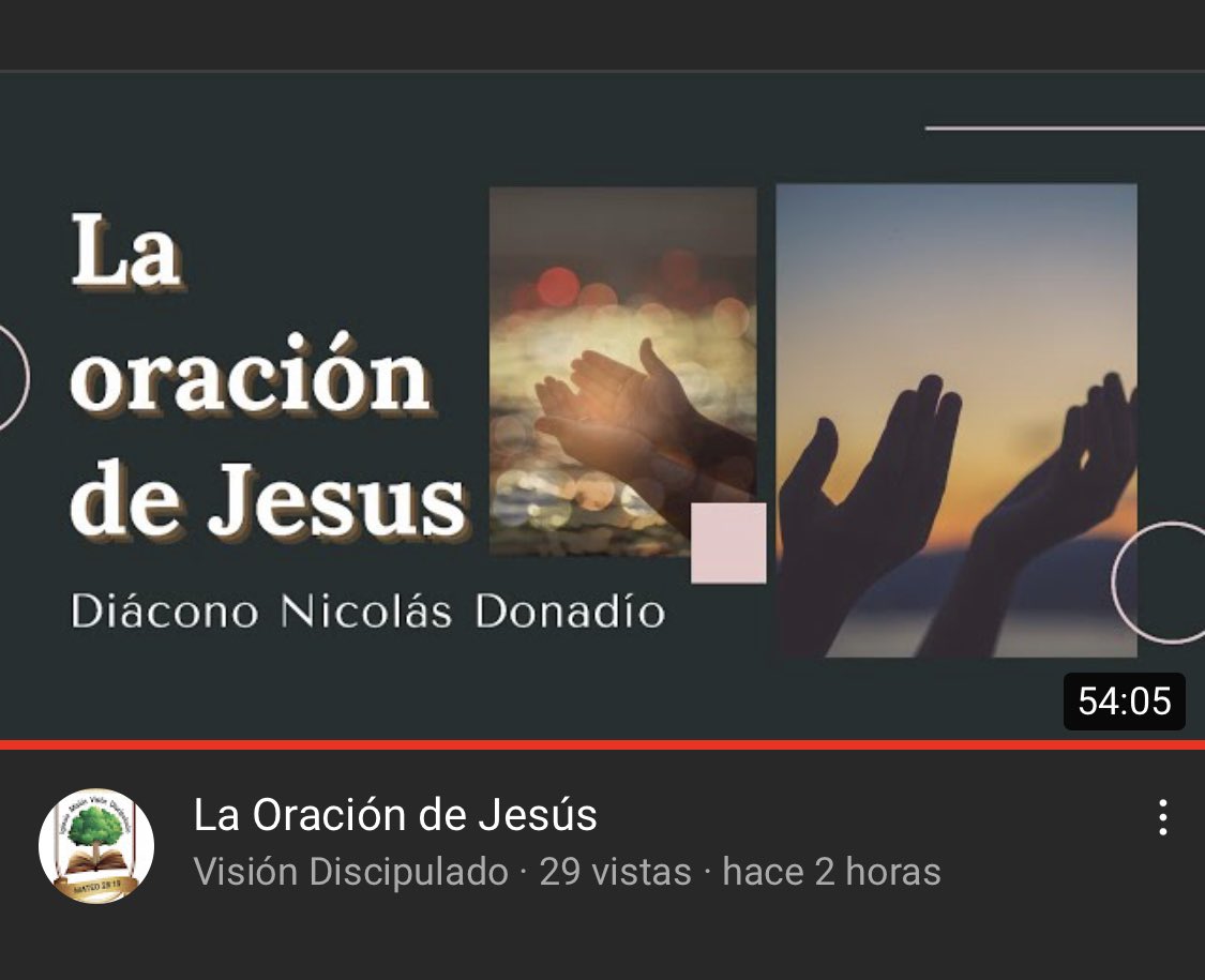 VDiscipulado's tweet photo. Amados hermanos están cordialmente invitados a el culto de esta noche 
La oración De Jesús 
Te comparto el link 
Recuerda compartir con tus contactos 
🥰📖🙌❤️

https://t.co/VVyXPG9mU3 https://t.co/0YWNwqKhjr