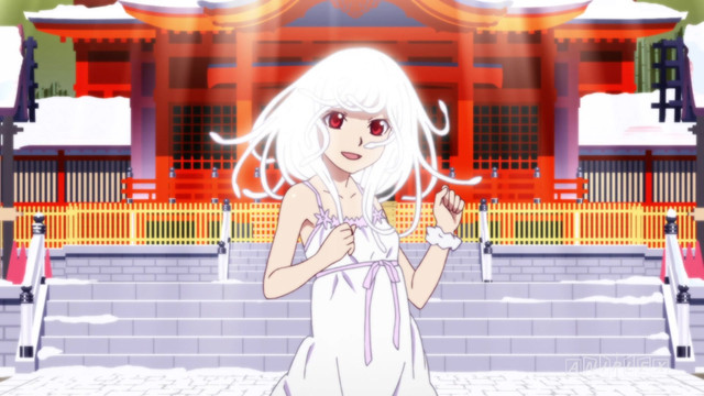 nadeko sengoku but as you scroll down her smile is getting bigger [MSS SPOILERS] 