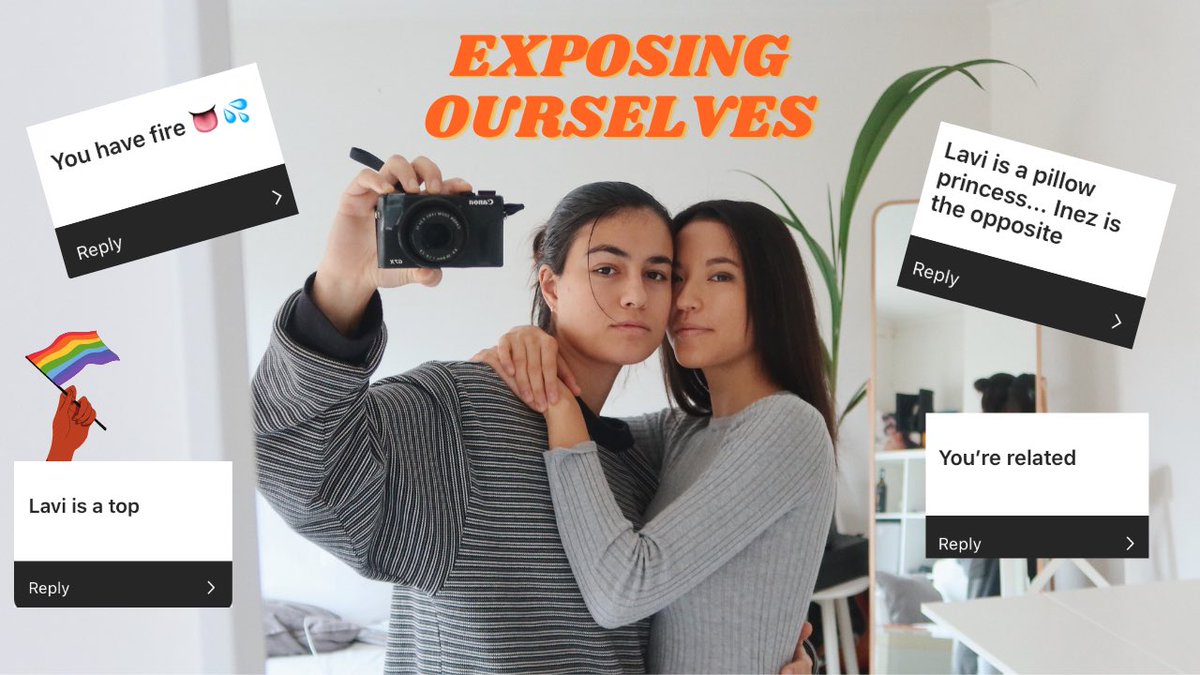 lavi_ines's tweet photo. 🎥 NEW VIDEO!! 
*** REACTING TO YOUR ASSUMPTIONS ABOUT US...GO WATCH  https://t.co/bjN4A74dlG https://t.co/fHXBeNkwDr