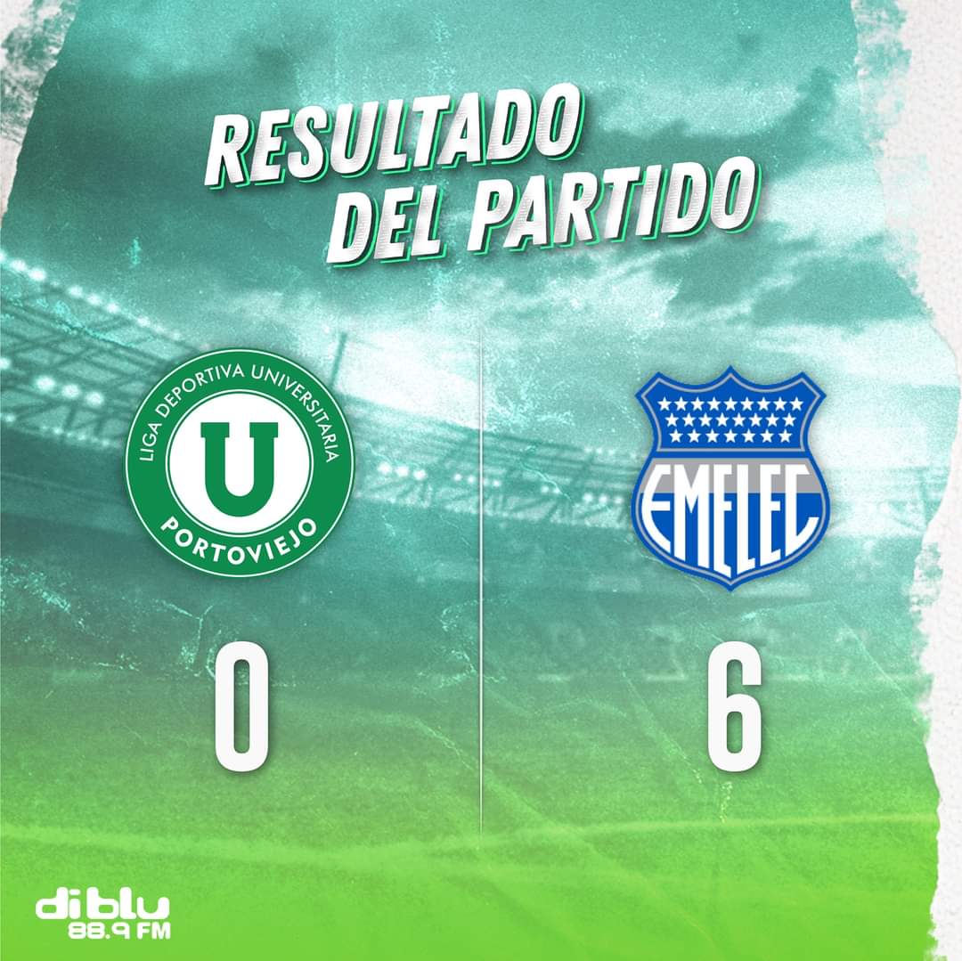 LocasDelPozo's tweet photo. Hoy le tocó a la Liga de Portoviejo le ganamos 6 a 0 👊🏻
Tiemblen #ChampionsLeague #EuropaLeague #Qatar2022 
Prepárense porque volvimos más Fuerte que nunca...

Vamos bombillo, vamos #emelec  🤭 https://t.co/33vl7IAerk
