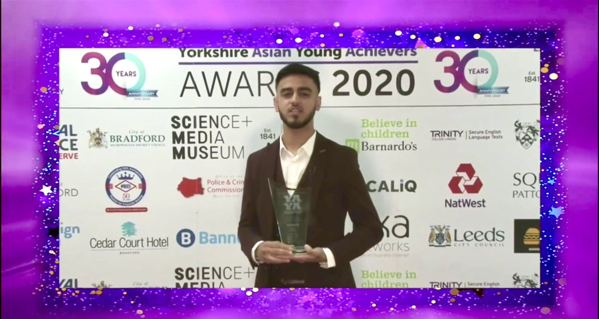 IsmailHussainOf's tweet photo. Guys!!! I won the award for Arts and Creative Industries. Sponsored by the National Media Museum - YAYA AWARDS arranged by @QED_1990 &amp; Hosted @DJNoreenKhan https://t.co/P2whAMactB #theyayas2020 https://t.co/XsDWxd0oOG