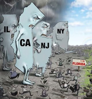 GrantCardone's tweet image. Who’s coming to Florida ? 
Crazy thing is they’ll bring the same ideas with them.

#factcheckthat