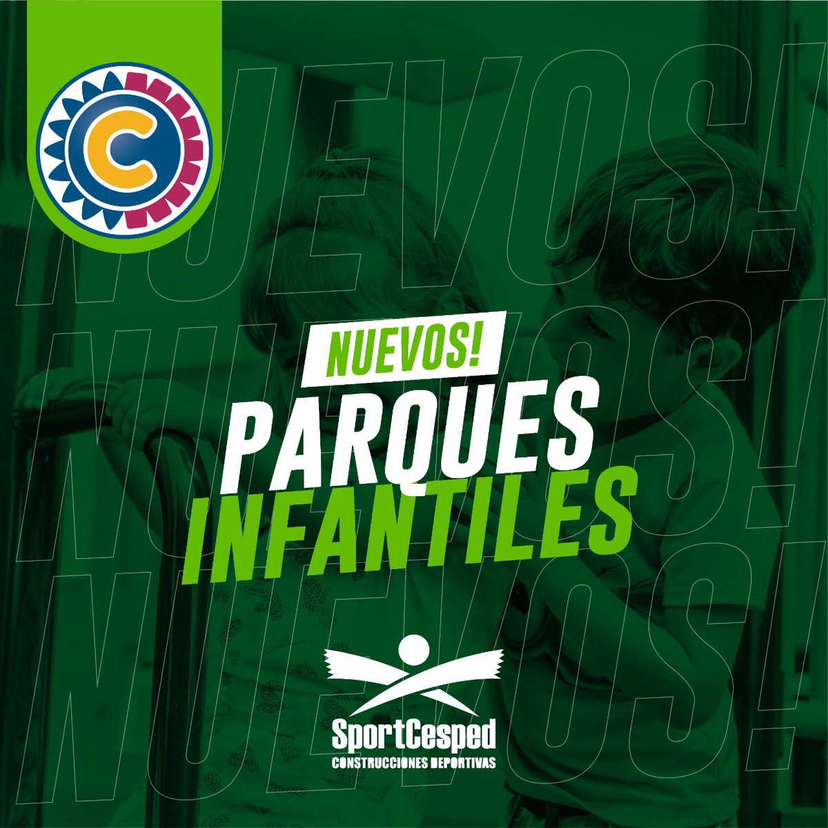 SportCesped's tweet photo. ¡El regalo ideal para los más pequeños en casa! 🏡👧🏻👦🏼🎊 Conoce nuestra nueva línea de #ParquesInfantiles 

✅ Fácil instalación, ⚡durabilidad garantizada y 🥳 diversión para siempre. 

📲 +595 992 296 124 🤝🇵🇾 #SportCesped ¡Número 1 en Parques Infantiles! #Paraguay https://t.co/8Mte7gitda