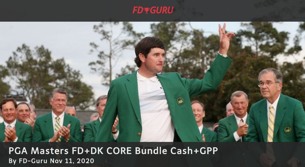 fd_guru's tweet photo. Masters content is on the site! Cash + GPP on PGA page, single round slate on the top banner! Lets crush it!

https://t.co/zeXj6gdvlH https://t.co/rdBFtt35w9