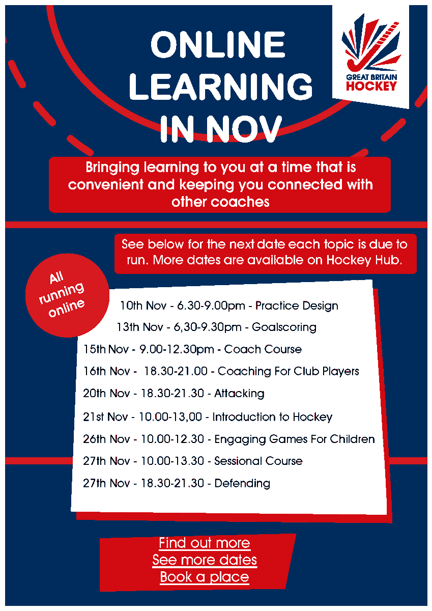 Hertford_HC's tweet photo. Some great ways to use your time over Lockdown. The coaching courses and drops in are excellent and worth attending if you have not done already https://t.co/e1MvCr5Q0d