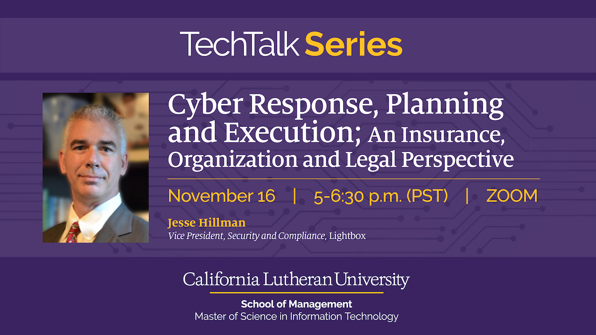 A data breach can create complex entanglements of business and legal problems. Join us virtually this Monday to learn how organizations can prepare a Cyber Response Plan that considers all government, legal, and corporate stakeholders.
Register here: tinyurl.com/TechTalkMSIT