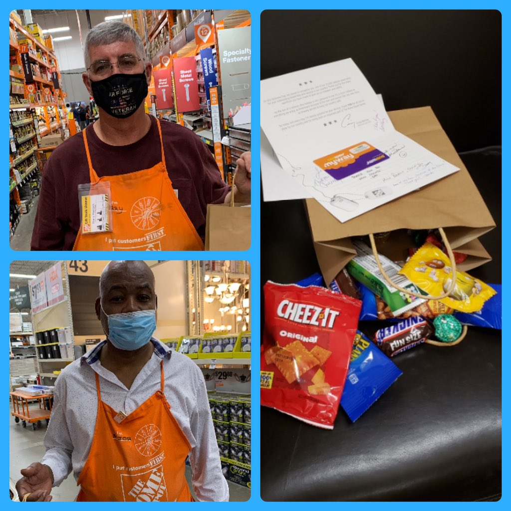 Big thanks to all our Veterans! We appreciate everything they do! What better way to celebrate them than with a bag of goodies. <a href="/NalleyChris/">nalley's</a> <a href="/Amazonwarrior19/">Glenda Smith</a> <a href="/ajbabe02/">Amanda Baber</a> @thd_young