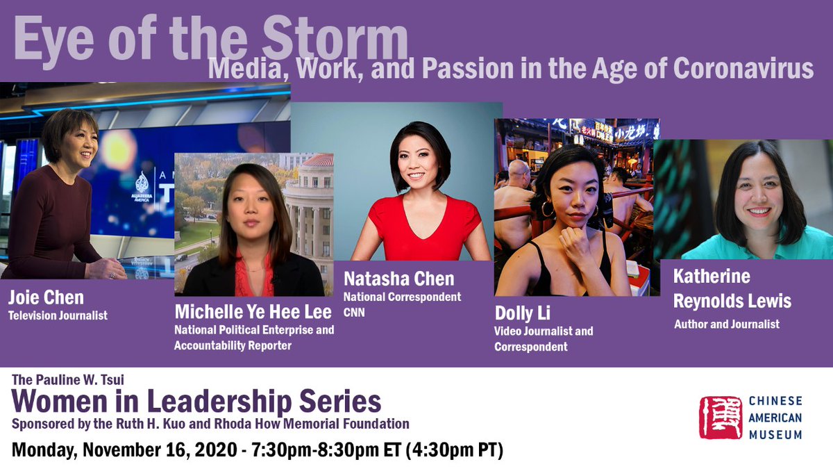 camwashdc's tweet photo. Five journalists on the front lines. Join a discussion about the challenges, triumphs, and forecasts of the media in complex times.
Featuring @joiechen @myhlee @NatashaChenCNN @dollyli @KatherineLewis
Register: https://t.co/4LYiX3PGXj
#womeninleadership #camdc https://t.co/KjxlH3vVYu