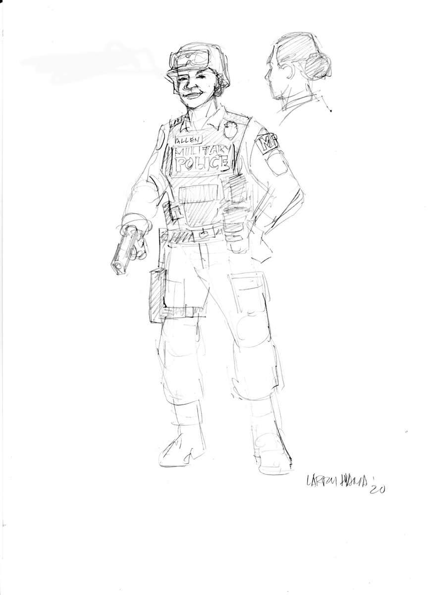 TomWaltz's tweet image. When #GIJoe A Real American Hero #281 hits stores, @glovestudios joins #Larry Hama for the start of a new arc (#MurderByAssassination) &amp;amp; the origin of a brand-new JOE!  

Meet Sergeant Regina Allen. Army Combat MP. Future JOE warrior. Codename: [redacted].

@IDWPublishing @hasbro
