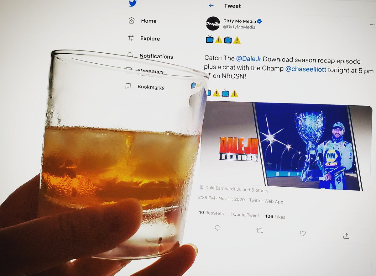 B_RIVETed's tweet photo. *CHEERS* to a crazy, tumultuous, hilarious, somber, & at some times downright crazy season of The Dale Jr Download in the books!
(Be sure to follow @DirtyMoMedia throughout the offseason for even more 2020 #DJD content)
#ProducerBrian https://t.co/PAbE1XsKZX