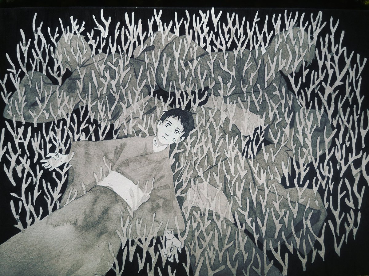 Mushishinktober season 2 days 19, 20, 21, and 22

Family trauma and very old trees

And this marks the end of my ink series for now! I illustrated each episodes of season 2, and have something planned for the 9 last days but it'll come later. For now I'm done 🎉

#mushishi I 