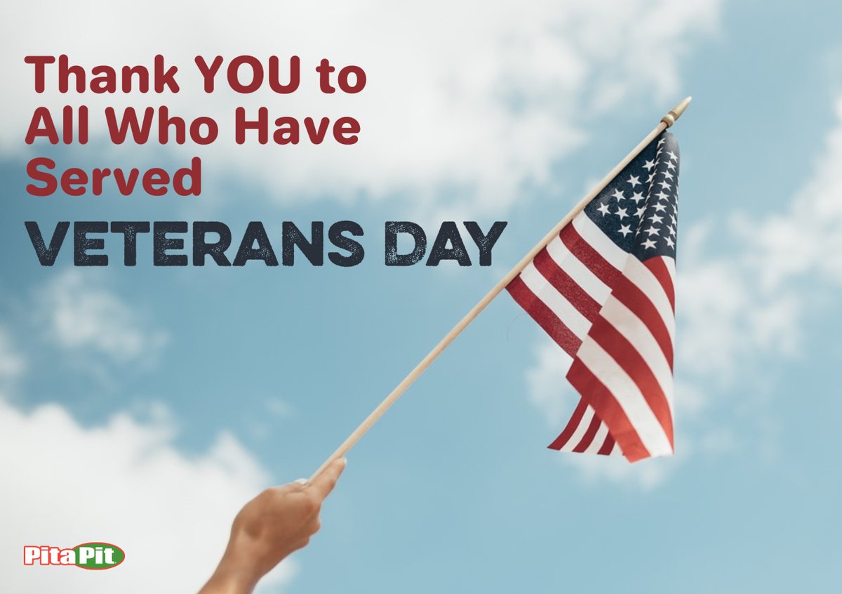 To all of those who have served or are currently serving domestic and overseas, we are grateful to you and your families. Thank you for all you have done for our country. Today, we salute you!