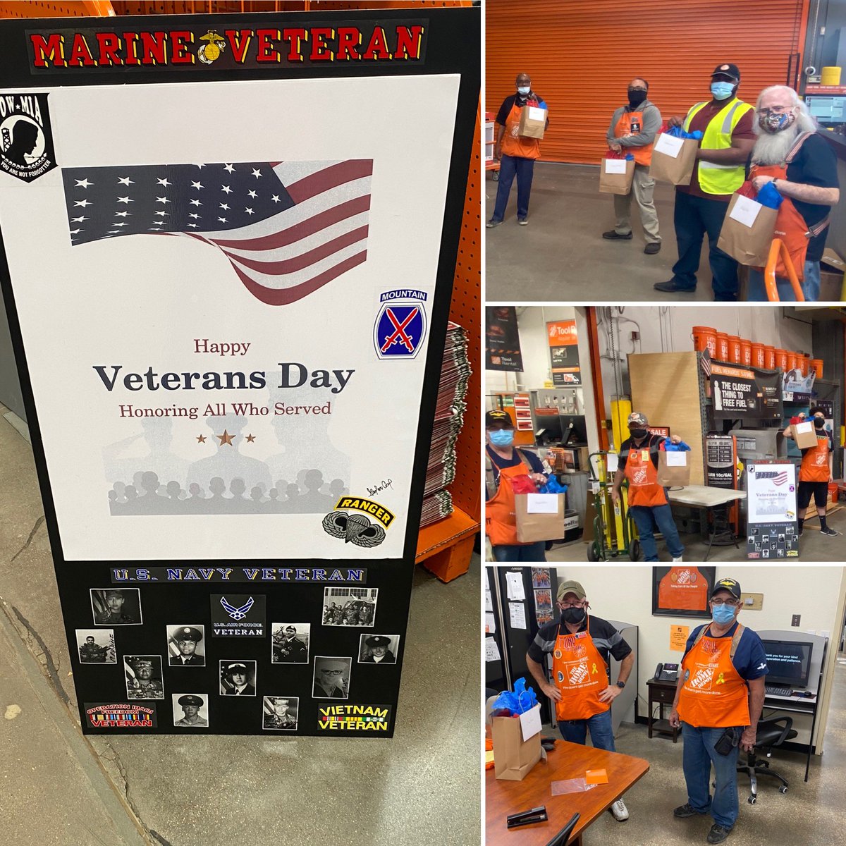 brianB_0537's tweet photo. Honoring and celebrating those who served! #eulessVETERANS Thank you for your service #HOMEDEPOTVETS🎗🇺🇸🎗@shane_home @Ana_A_Duran @0537_OASM_luke @miranda_mike91 @DonGraham16 https://t.co/YlRXa1ix6W