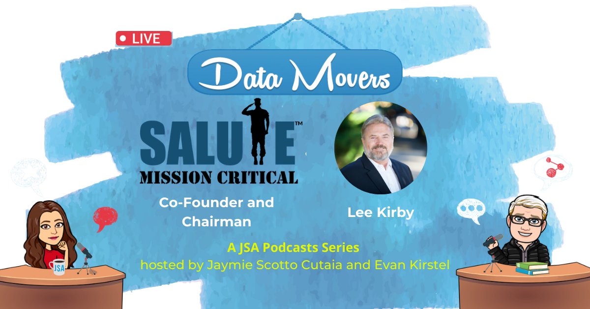 EvanKirstel's tweet image. Our special #VeteransDay episode of #DataMovers, a #JSAPodcasts series, features Lee Kirby discussing his military background and how it led him to the #datacenter industry. Check it out: bit.ly/2UiZY94
