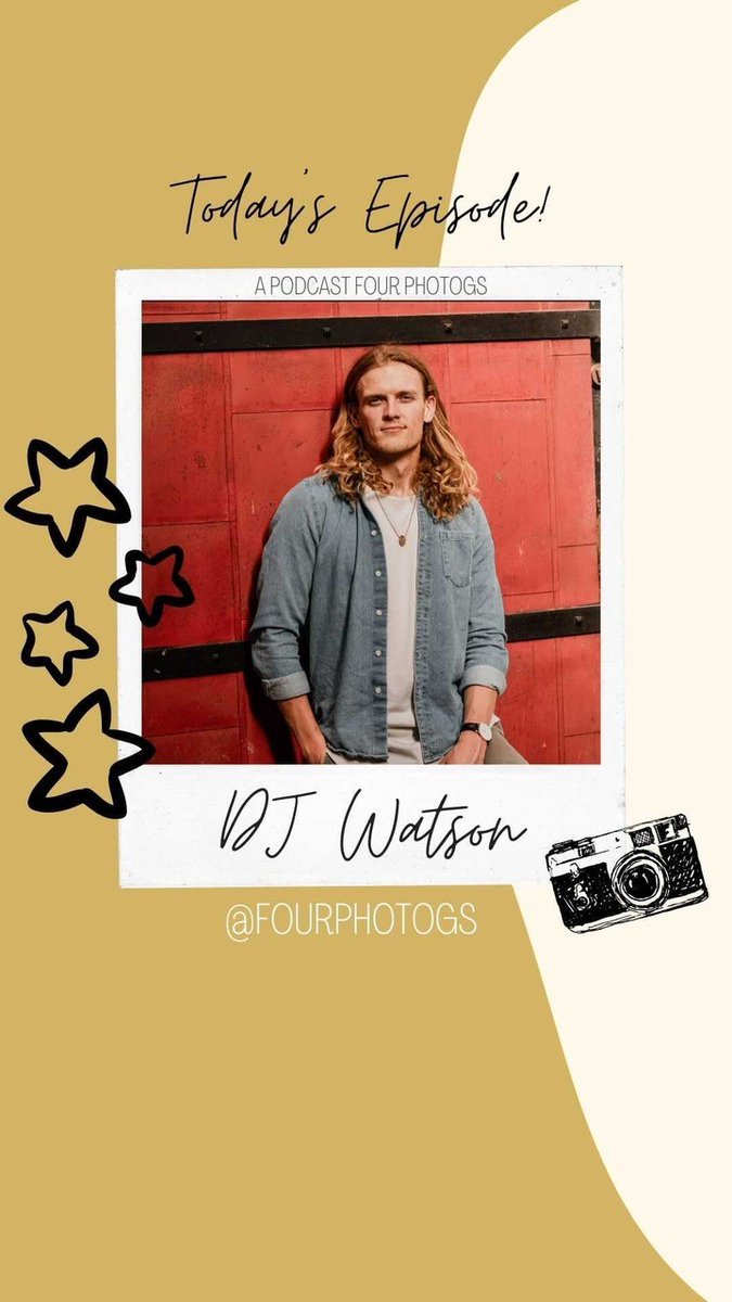 Did you miss hearing our very own @dj_watson on the Four Photogs podcast? bit.ly/3lmvwGU