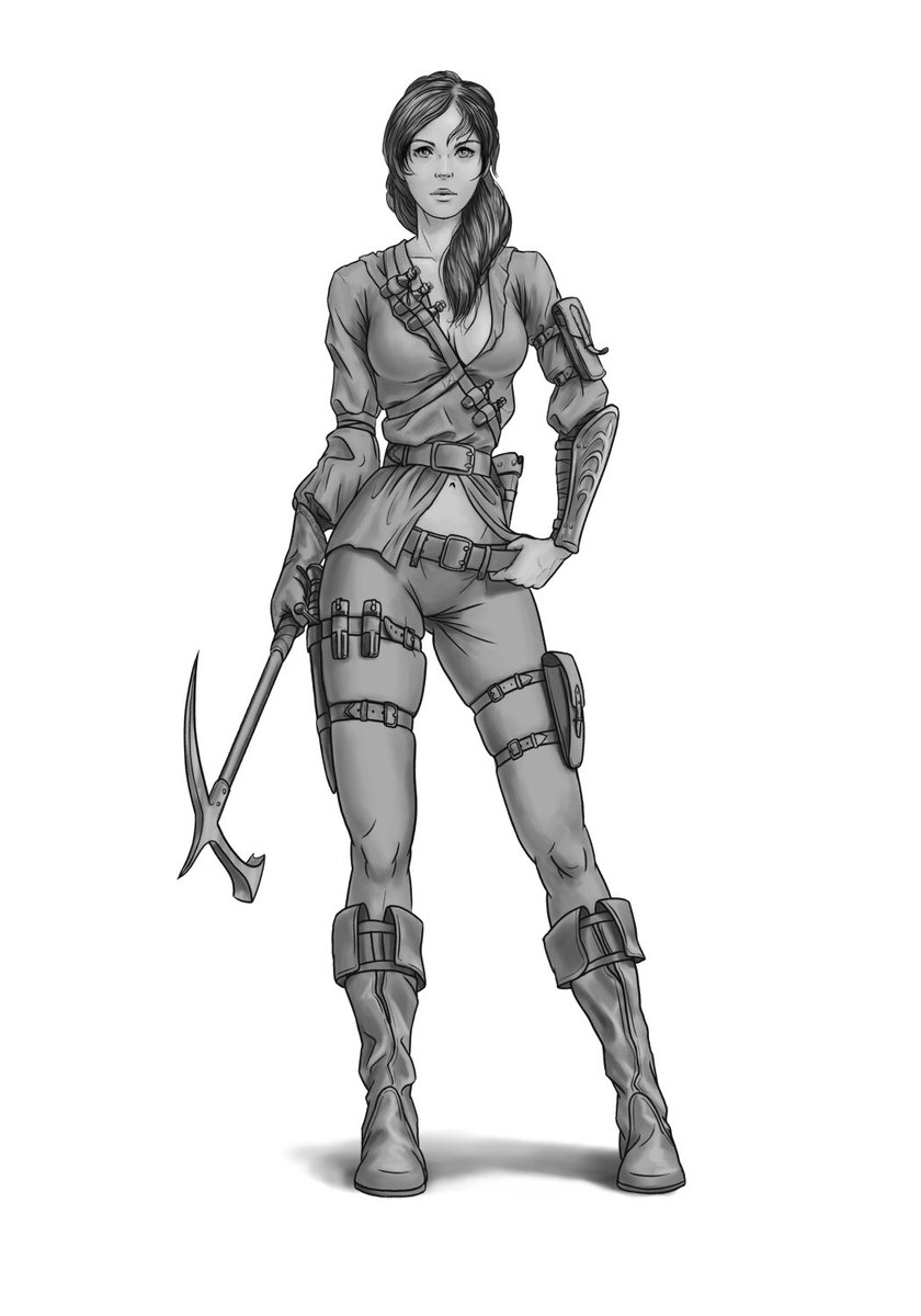 MoKD_3D's tweet photo. Celien Caro - Concept Character Design.

#conceptart #fantasyart #characterdesign #characterart https://t.co/0gJAbJu5Ia