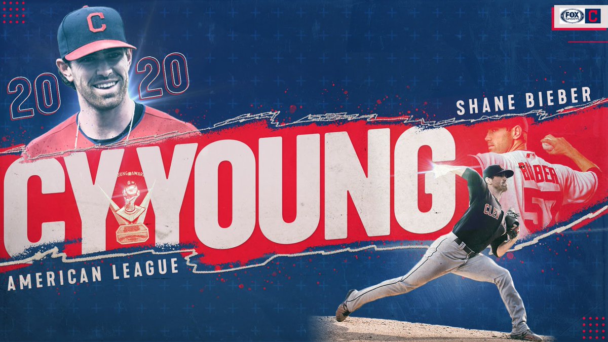 FanDuelSN_CLE's tweet photo. UNANIMOUS! 

Congrats to 2020 Cy Young Award winner Shane Bieber! 🏆 https://t.co/vOLku4Os3F