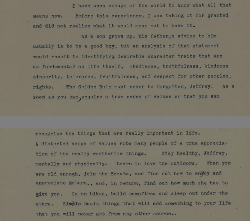 bansisharma's tweet photo. Jeffrey H. Smith, an Army veteran, writes in WaPo that when he was four months old, his father — an Army captain who was decorated for his service in Normandy and the Battle of the Bulge — wrote a letter home to Kansas from Germany on March 11, 1945.

Read the letter in full. https://t.co/vWD2paLxrq