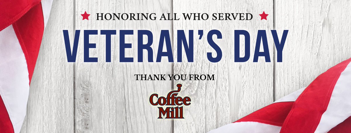coffeemilling's tweet photo. Thank you to all veterans, past and present, for your service to our country. https://t.co/8oGaKXzbUM