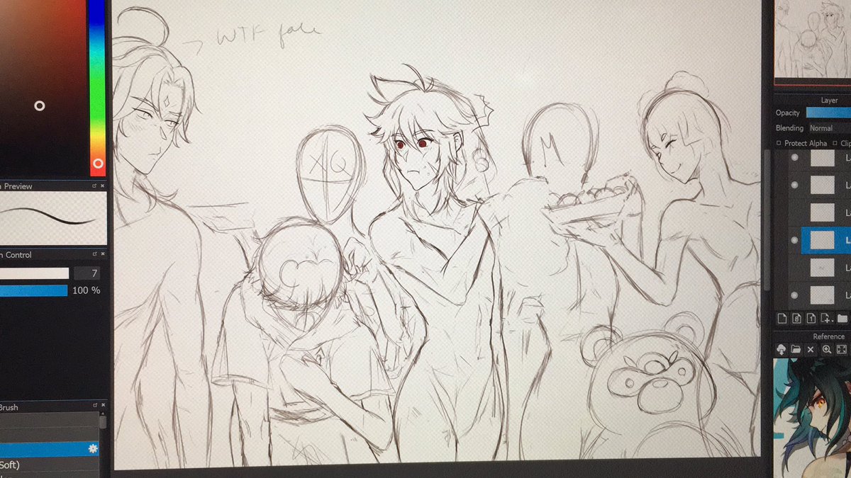 3_rainrain's tweet photo. WIP #GenshinImpact #genshinimpactfanart #Genshin_Impact https://t.co/q6iNwMboho