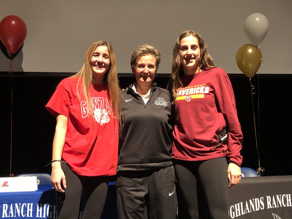 Congratulations‼️  We are so incredibly excited for these 2 <a href="/payton_muma/">Payton Muma</a> <a href="/SladeTia/">Tia Slade</a> and to watch their journey  <a href="/ZagWBB/">Gonzaga Women's Basketball</a> <a href="/CMUWBasketball/">CMU W. Basketball</a> you are getting amazing young women, &amp; hardworking players that❤️this game.  #FalconPowered #HRStrongerTogether
 #NLISigningDay 🖊️